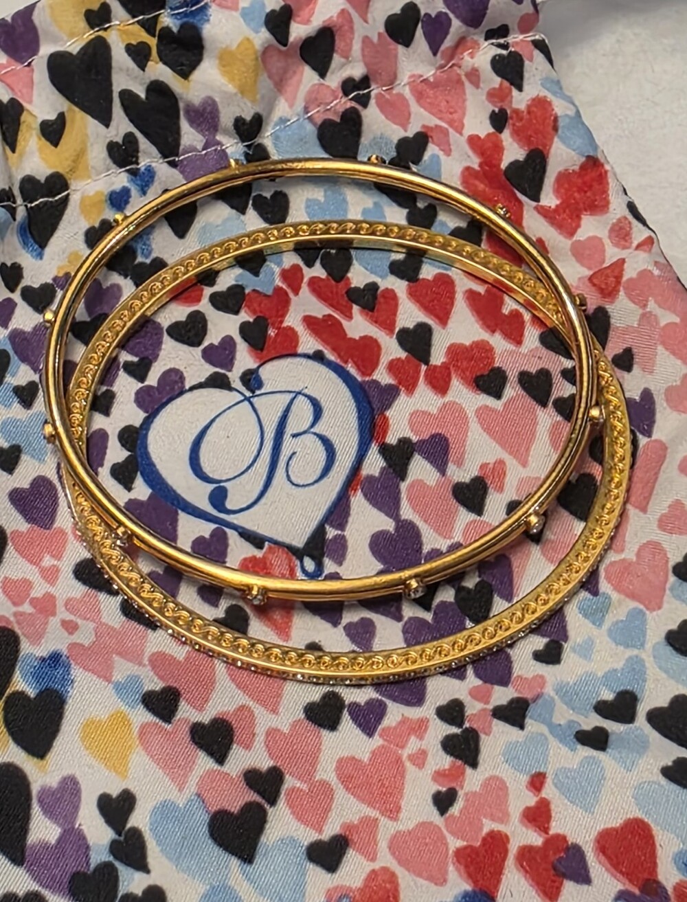 Brighton Neptunes Rings Gold Plated Swarovski Crystal Bangle Bracelets New - Picture 11 of 11